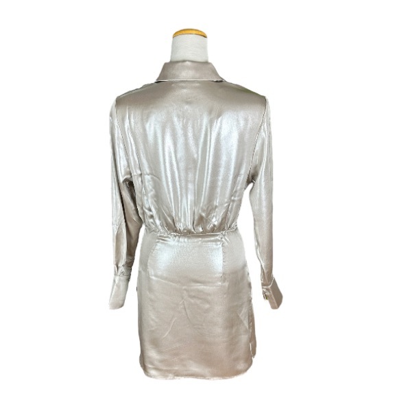 NWT metallic wrap dress | various sizes - Picture 2 of 6